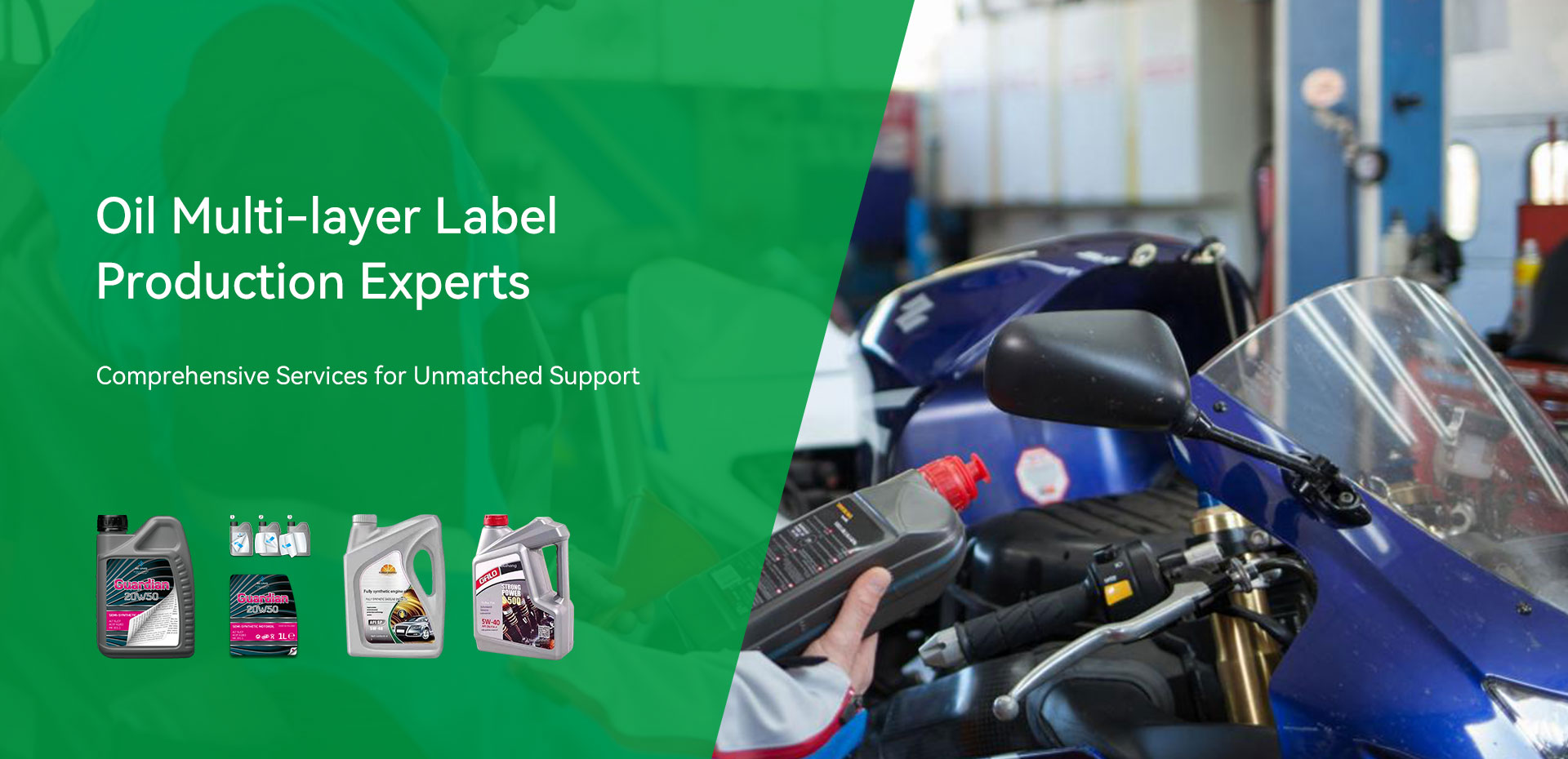 Kina Multi -ply -etiketter