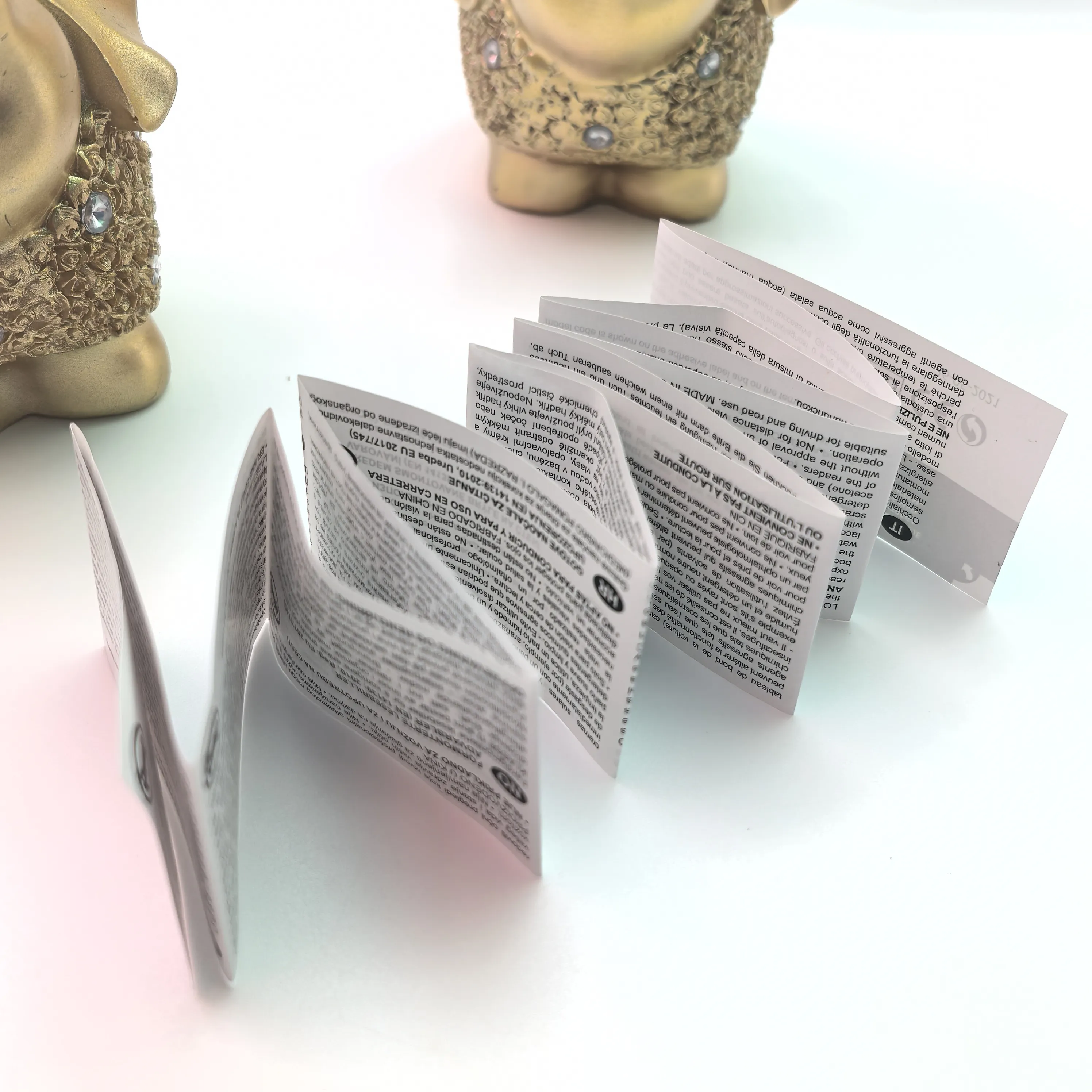 Hur förstår man häftesetiketter?