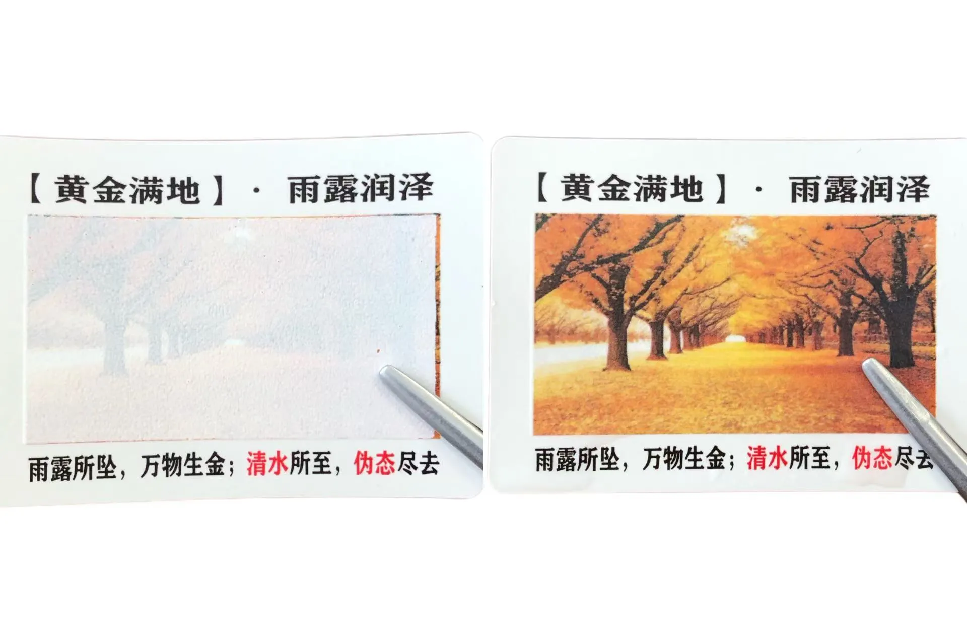 Känner du till etiketter som är känsliga för färgbyte?