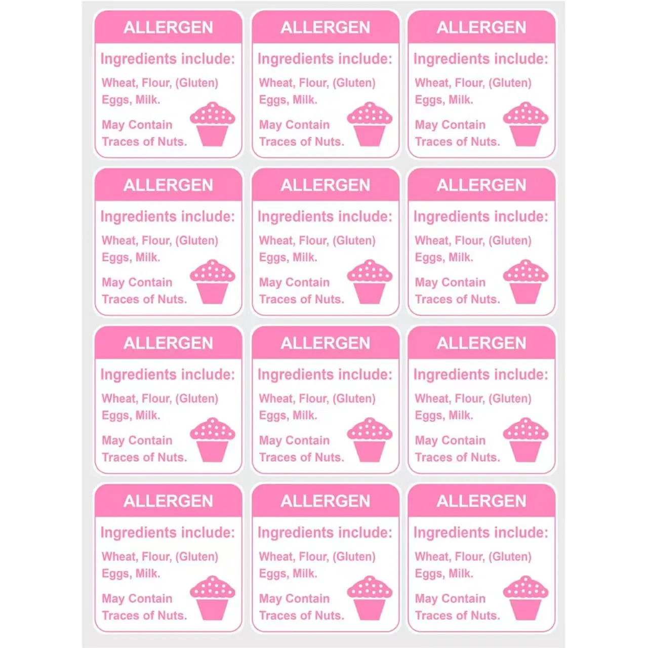 Allergimetikett