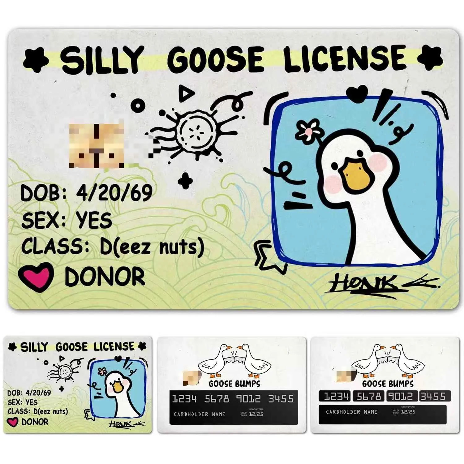 Kreditkortsklistermärken