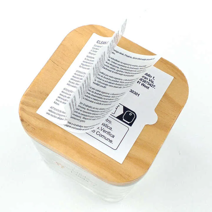 Vik ut häftesetiketter