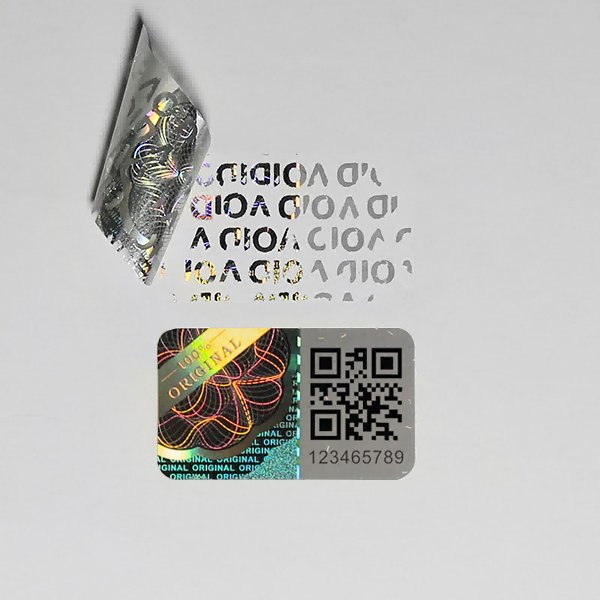 QR-kod Anti-förverkande etiketter